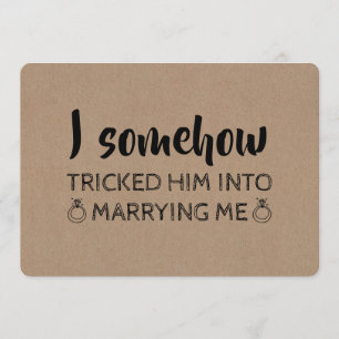 Convites Bonita Bridesmaid/Proposta de Madrinha de casament