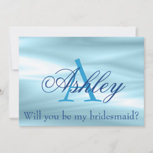 Convites Bonita Bridesmaid Proposta Monograma