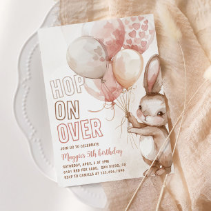 Convites Bonitinha Bonita Festa de aniversário Rosa