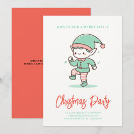 Convites bonitinho dançando no Natal