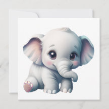 Bonito Adorável Elefante Para Bebê Kawaii