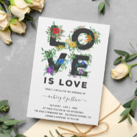 Bonito Amor Floral É Casamento Gay De Amor