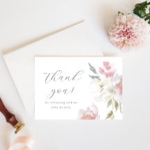 Bonito Aniversário Floral Rosa Quinceañera Obrigad