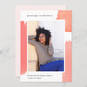 Convites Bonito Festa de formatura de Fotografias a Cores d