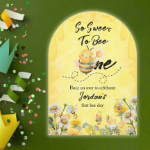 Bonito Para Ser Um primeiro aniversario De Flor Se