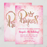 Bonito Princesa Birthday