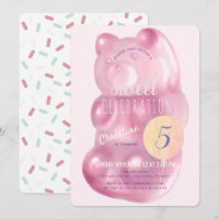 Bonito Urso Gama Rosa, Docinho Garota Doce Anivers