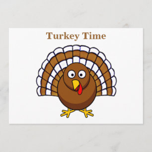 Convites bonitos da acção de graças de Turquia
