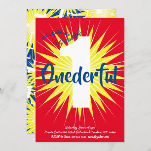 Convites bonitos para primeiro aniversario Super H