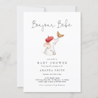 Bonjour Bebe Paris Elefante - Chá de fraldas verme