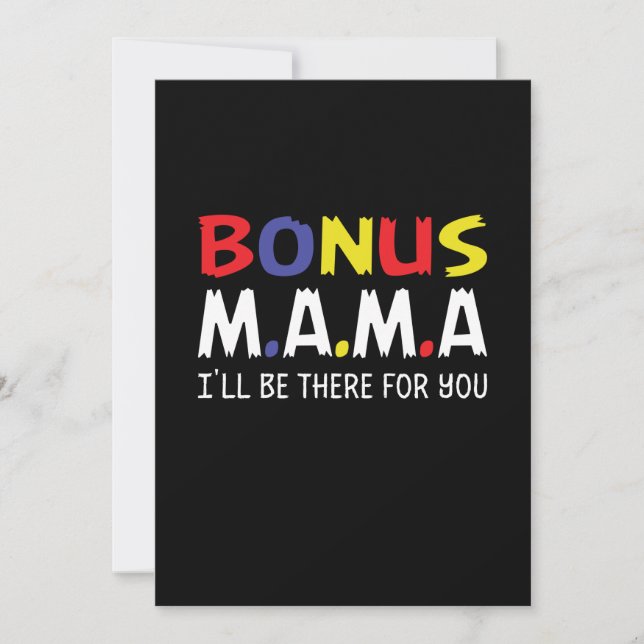 Convites Bônus de Arte da Mãe Mama (Frente)