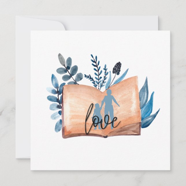 Convites Book Love (Frente)