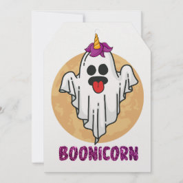 Convites Boonicorn | Dia das Bruxas