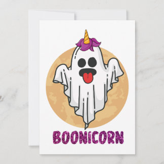 Convites Boonicorn | Dia das Bruxas