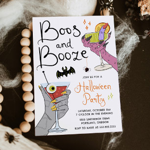 Convites Boos e Bebidas Espetaculares Coquetéis Festa de Ha