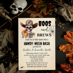 Convites Boos e Quebra o Halloween Cerveja Halloween Festa 