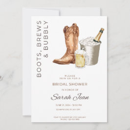 Convites Boot, Breve e Chá de panela de Bolha Convide