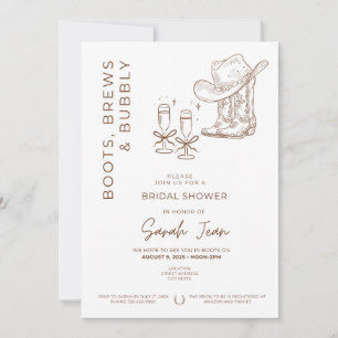 Convites Boot, Breve e Chá de panela de Bolha Convide