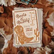 Boot e Chá de panela desenhado à mão