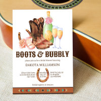 Boots and bubble western cowgirl brunch