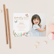 Borboleta Beija Aniversário Deseja Festa Fotográfi