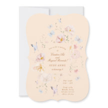 Borboleta & Meninas Florais Suaves Terceiro Aniver