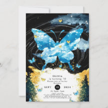 Borboleta Simples Whimsical Birthday