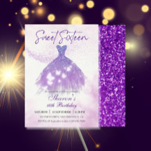 Borboletas Dança Dançarinas Vestido Roxo Doce 16