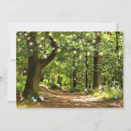 Convites Borboletas das florestas encantadas LadyBugs