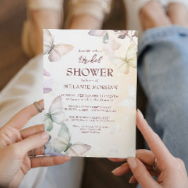 Convites Borboletas I Chá de panela Floral