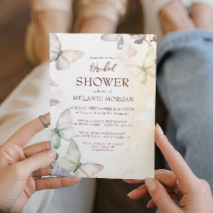 Convites Borboletas I Chá de panela Floral