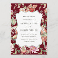 Borgonha | Casamento Tropical Boho Floral