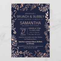 Borracha Floral Dourada do Rosa Azul Elegante