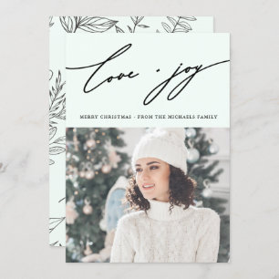 Convites Botânica de inverno russa com verde de Natal