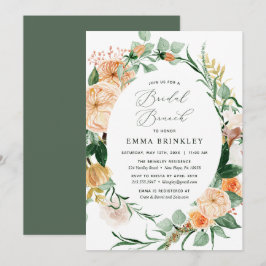 Convites Botânica Sage Neutral Greenery Bridal Brunch