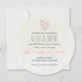 Convites botânicos lunáticos do casamento