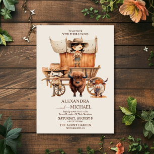 Convites Botas de Cowboy Boho Casamento Western