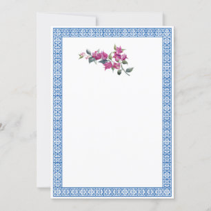 Convites Bougainvillea grega do Mediterrâneo Convite-chave