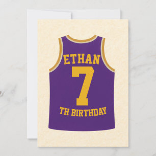 Convites 🏀 Bounce into the best birthday ever! 🎉