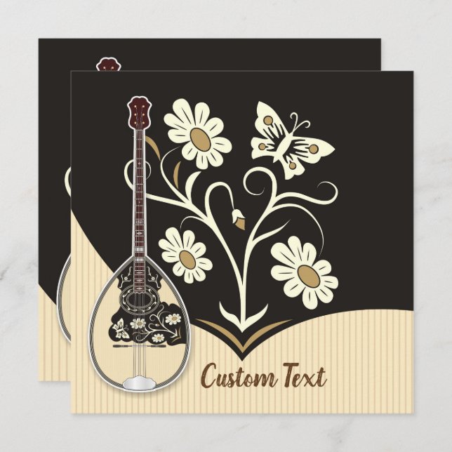 Convites Bouzouki (Frente/Verso)