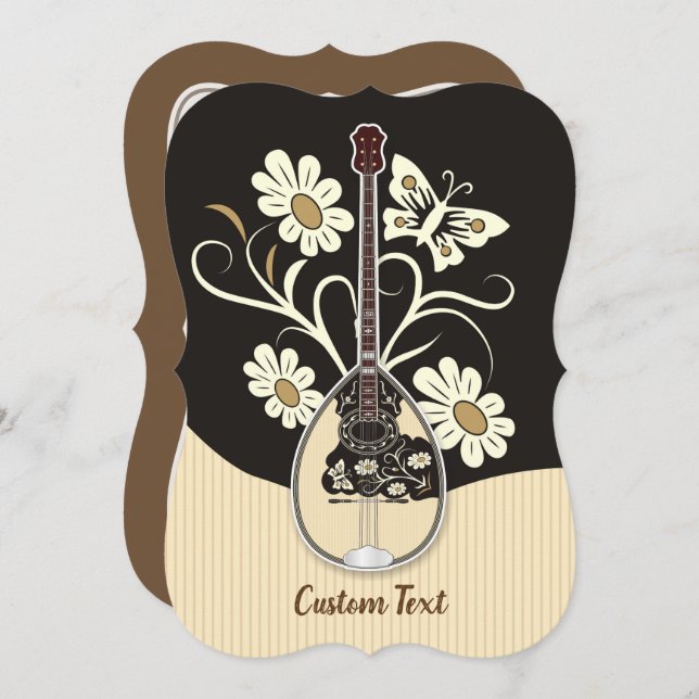 Convites Bouzouki (Frente/Verso)