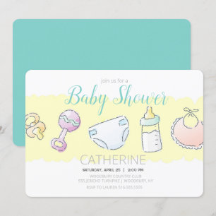 Convites Bovinos, Garrafas, Fraldas, Bicicletas e Chás Paci