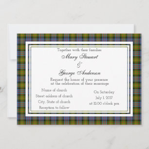 Convites Bowie Scottish Wedding Invitation