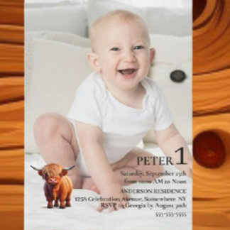 Convites Boy Special 1st Birthday Celebration