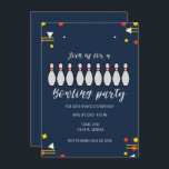 Convites Boys Bowling Theme Kid Birthday Party<br><div class="desc">Chamada de Festa de Aniversário do Tema Kid Boys Bowling - Perfeito para uma Celebração em Greve! Prepare-se para participar de uma comemoração de aniversário inesquecível com nossos convites para o Festa de Aniversário do Boys Bowling Theme Kid! Ideal para jovens entusiastas do boliche, estes convites deram o tom perfeito...</div>