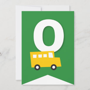 Convites Boys Toys Transport Happy Birthday Party Banner