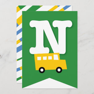 Convites Boys Toys Transport Happy Birthday Party Banner