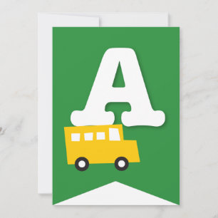 Convites Boys Toys Transport Happy Birthday Party Banner