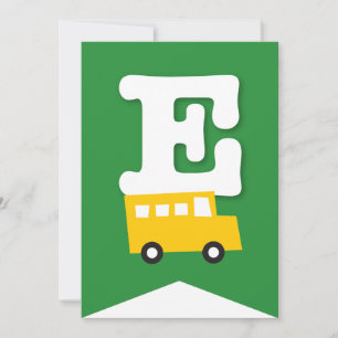 Convites Boys Toys Transport Happy Birthday Party Banner