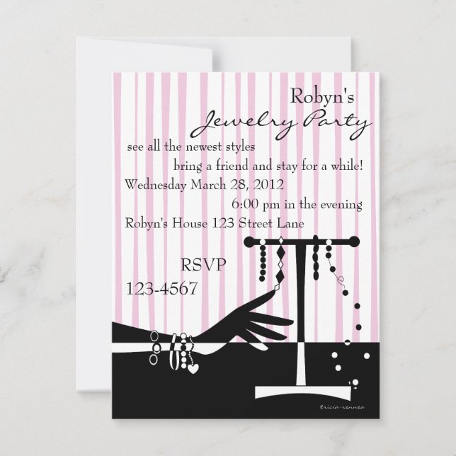 Convites Bracelet Escapades (Frente)